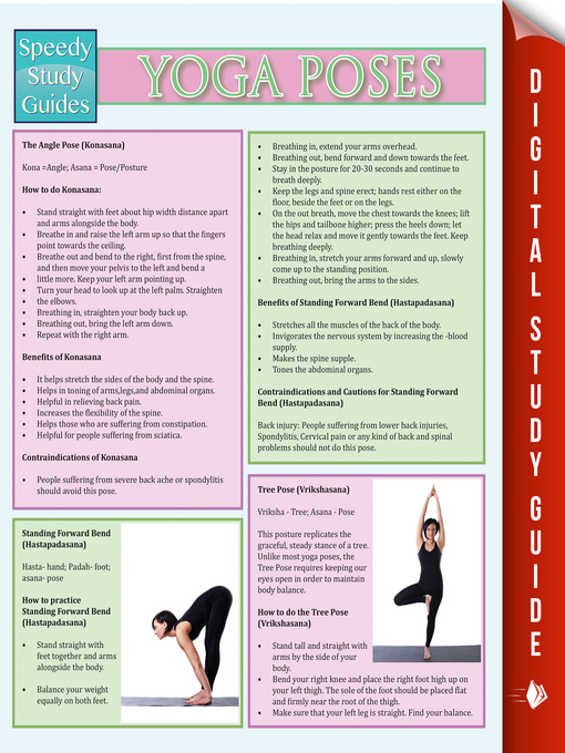 Title details for Yoga Poses by Speedy Publishing - Wait list